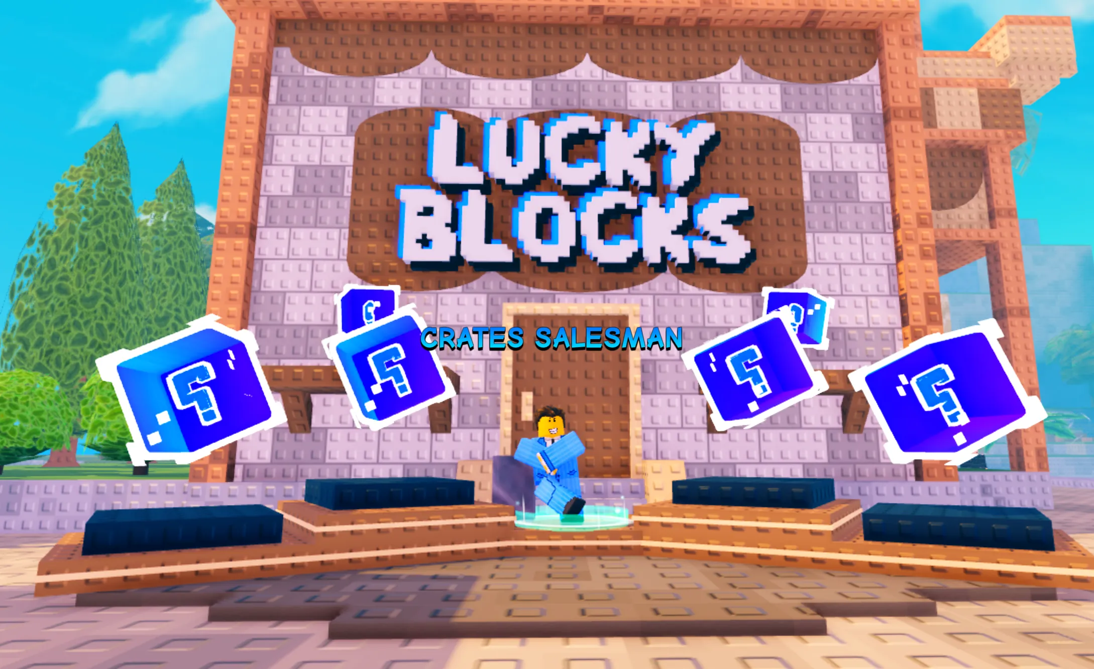 Crates Salesman shop on Coffee Island